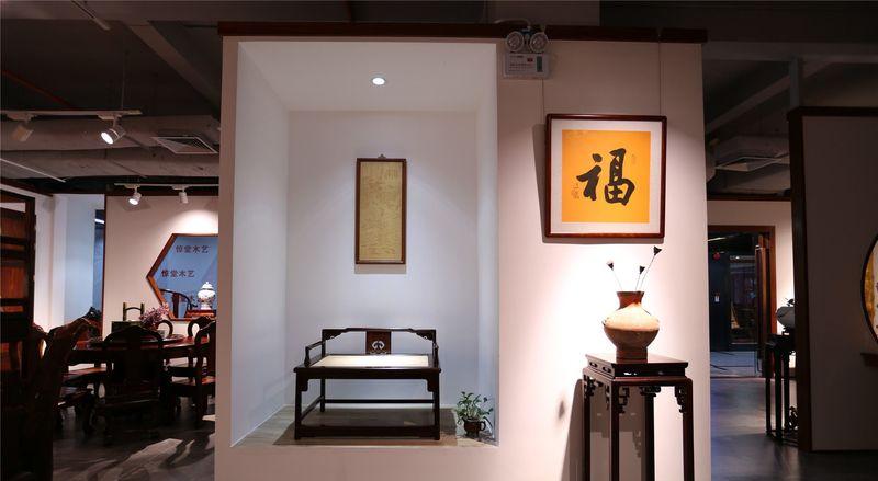 龙熙堂红木艺术展厅 | 传统元素烘托中式家具艺术-13