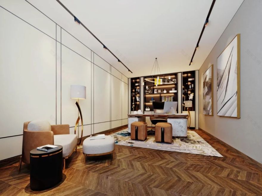 天颐华府 | 多元风格融合的别墅设计-18