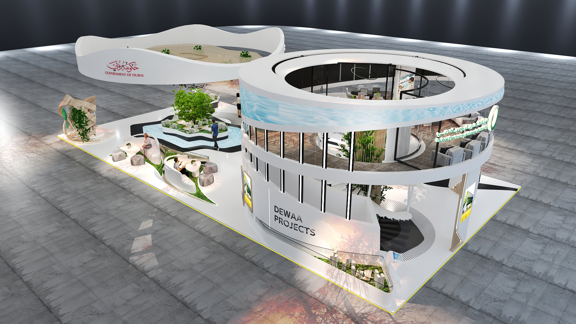 DEWA Main stands at WETEX & Dubai Solar Show 2022-14