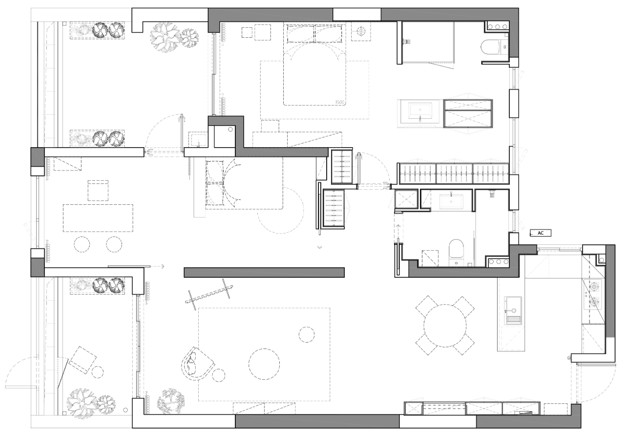 浙江杭州133㎡侘寂独处私宅丨中国杭州丨菲拉设计-36