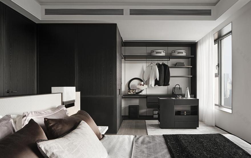 中海·大连十里观澜复式丨中国大连丨室内设计为深圳共向设计,软装设计为深圳共向美学-17