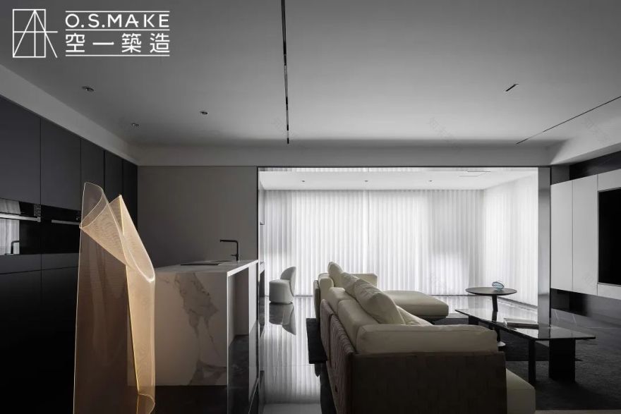 重庆金辉长江铭著现代极简家居设计丨中国重庆丨空一筑造-65