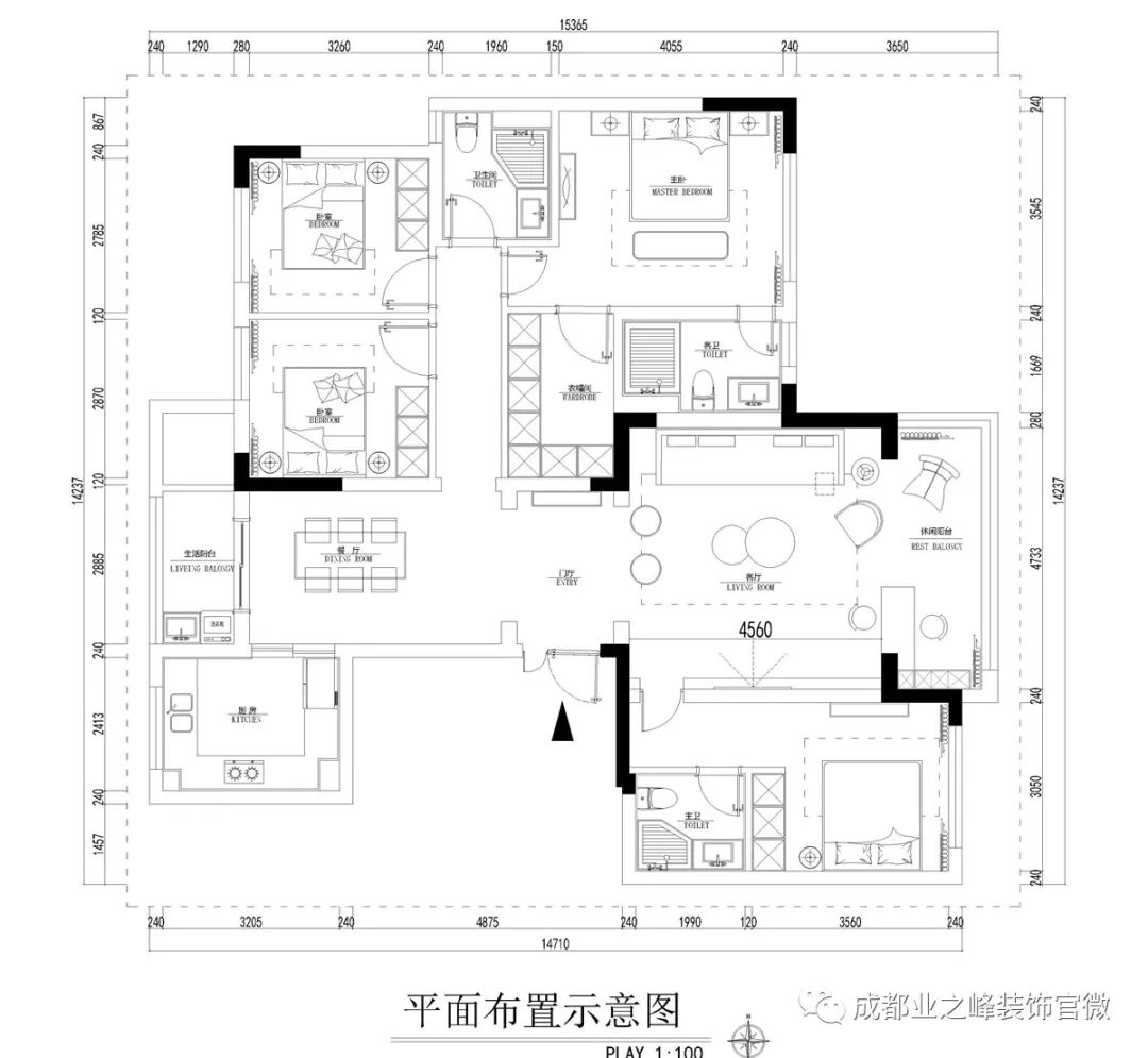 现代简约之家 · 130㎡一室清灰的华丽蜕变丨白芮瑕-7