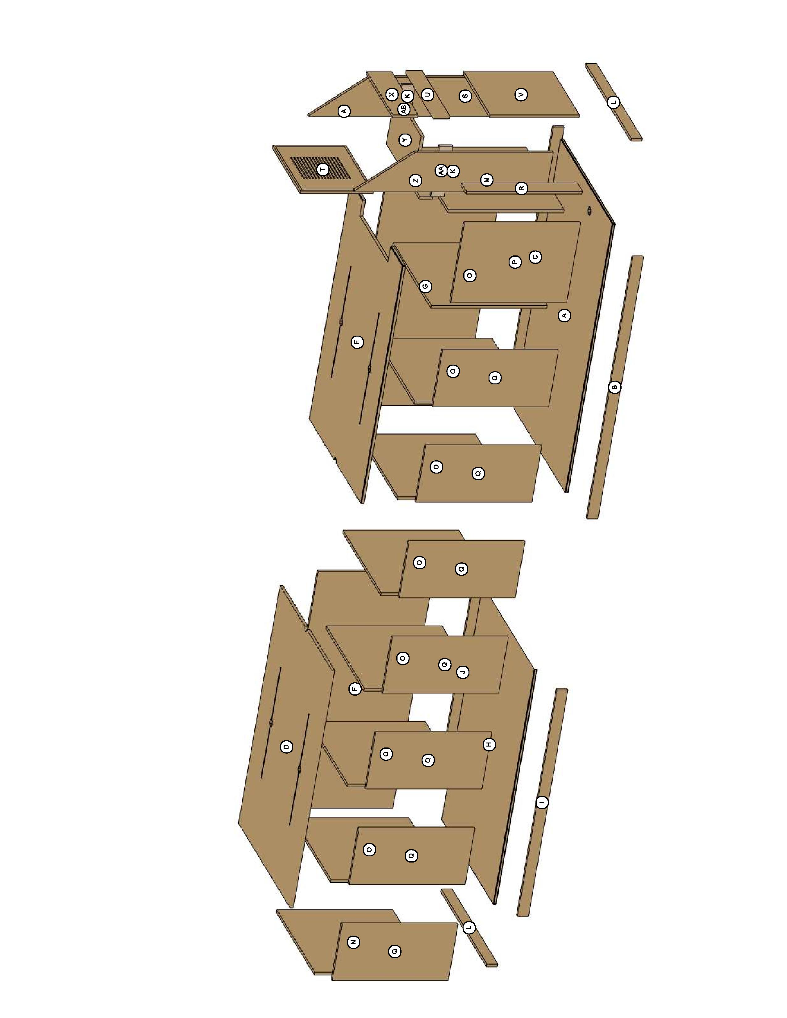 ITEM-1 (MOBILE) WITH SHOP DRAWING&CUTLIST FOR WOODIEX-2