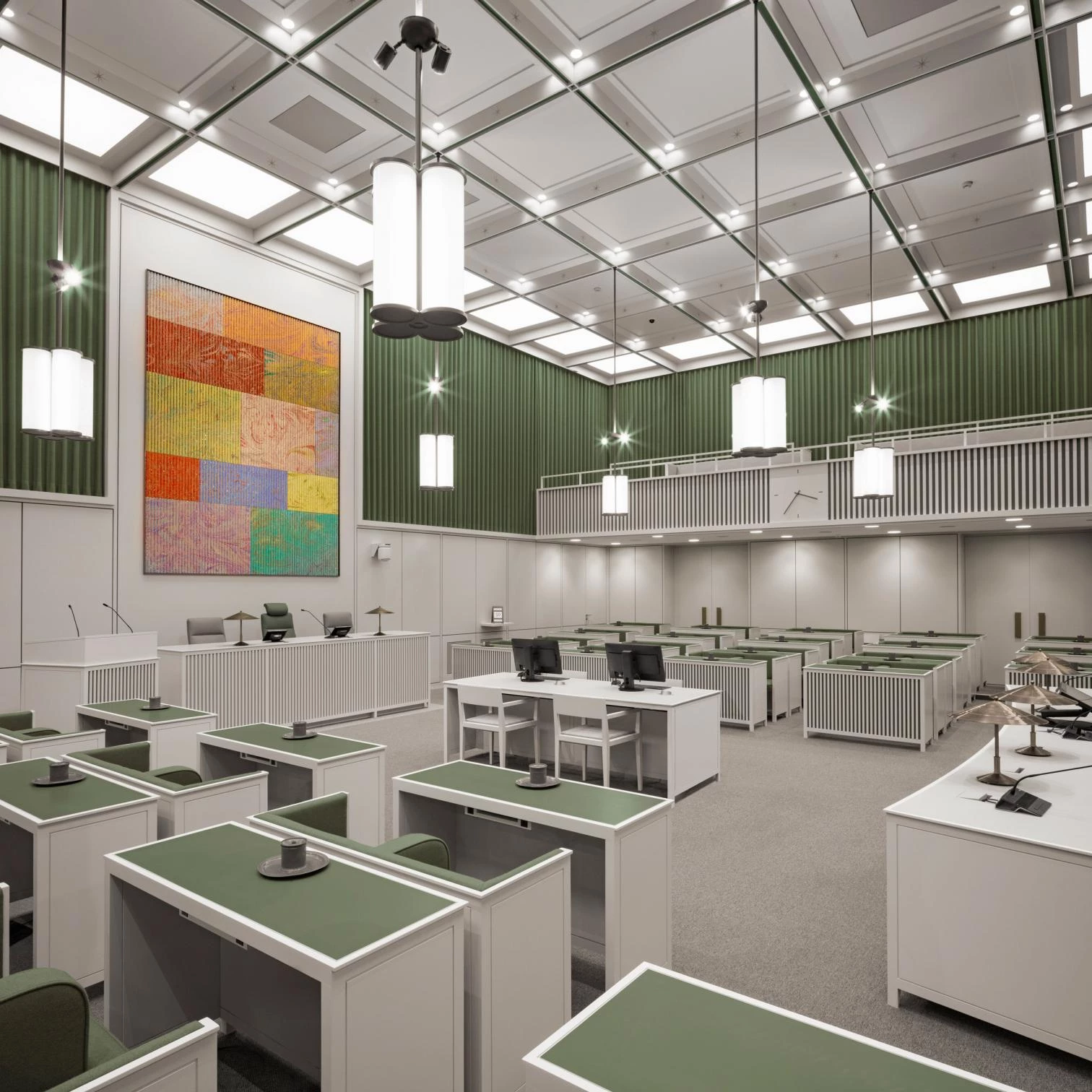 荷兰第一参议院临时会议厅丨荷兰海牙-4