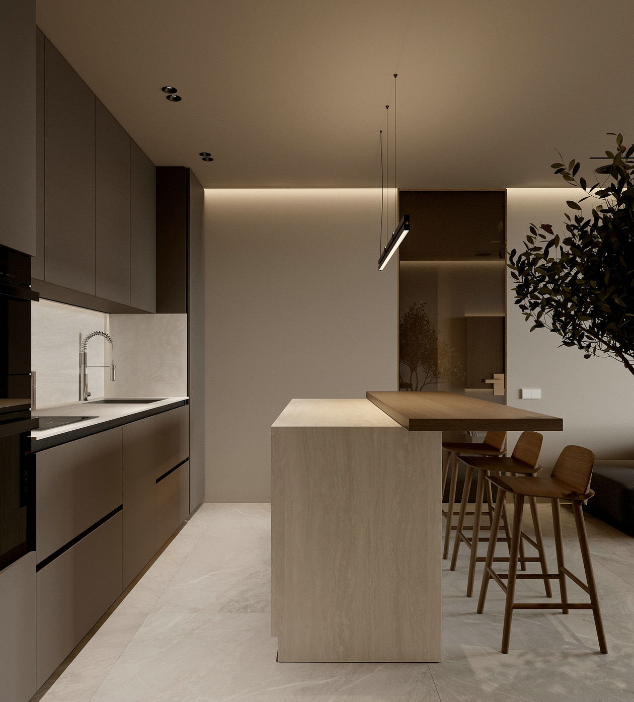 原木+高级黑 既精致又有细节-10