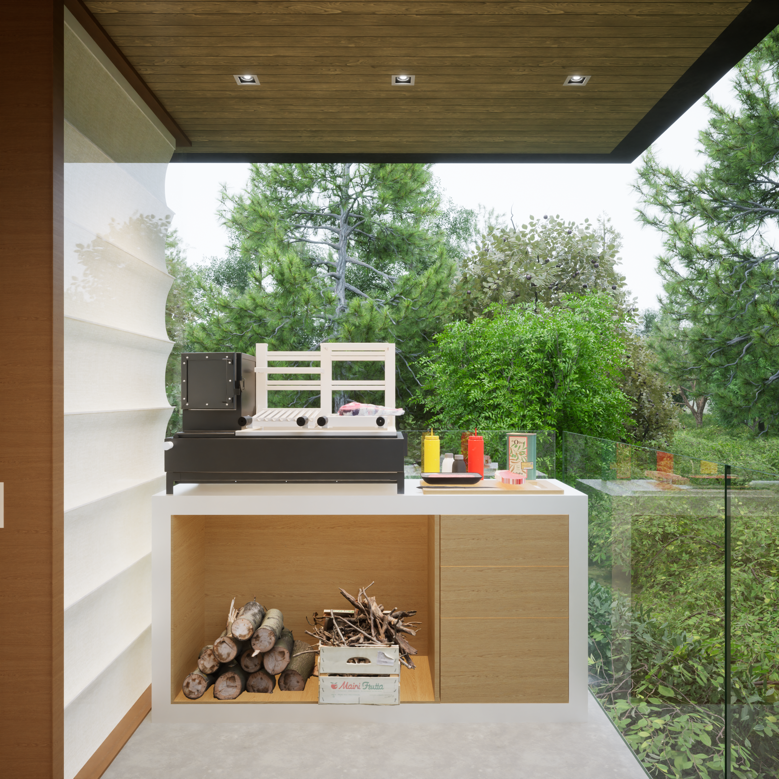 Chalé moderno na serra-23