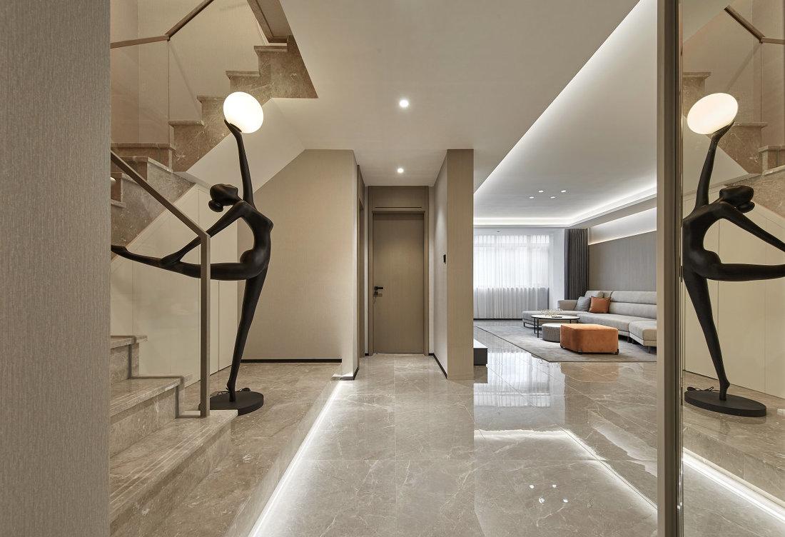 300㎡温暖原木风治愈系私宅-16