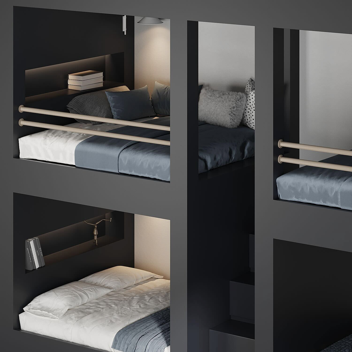 男孩卧室带浴室丨美国阿斯彭-2