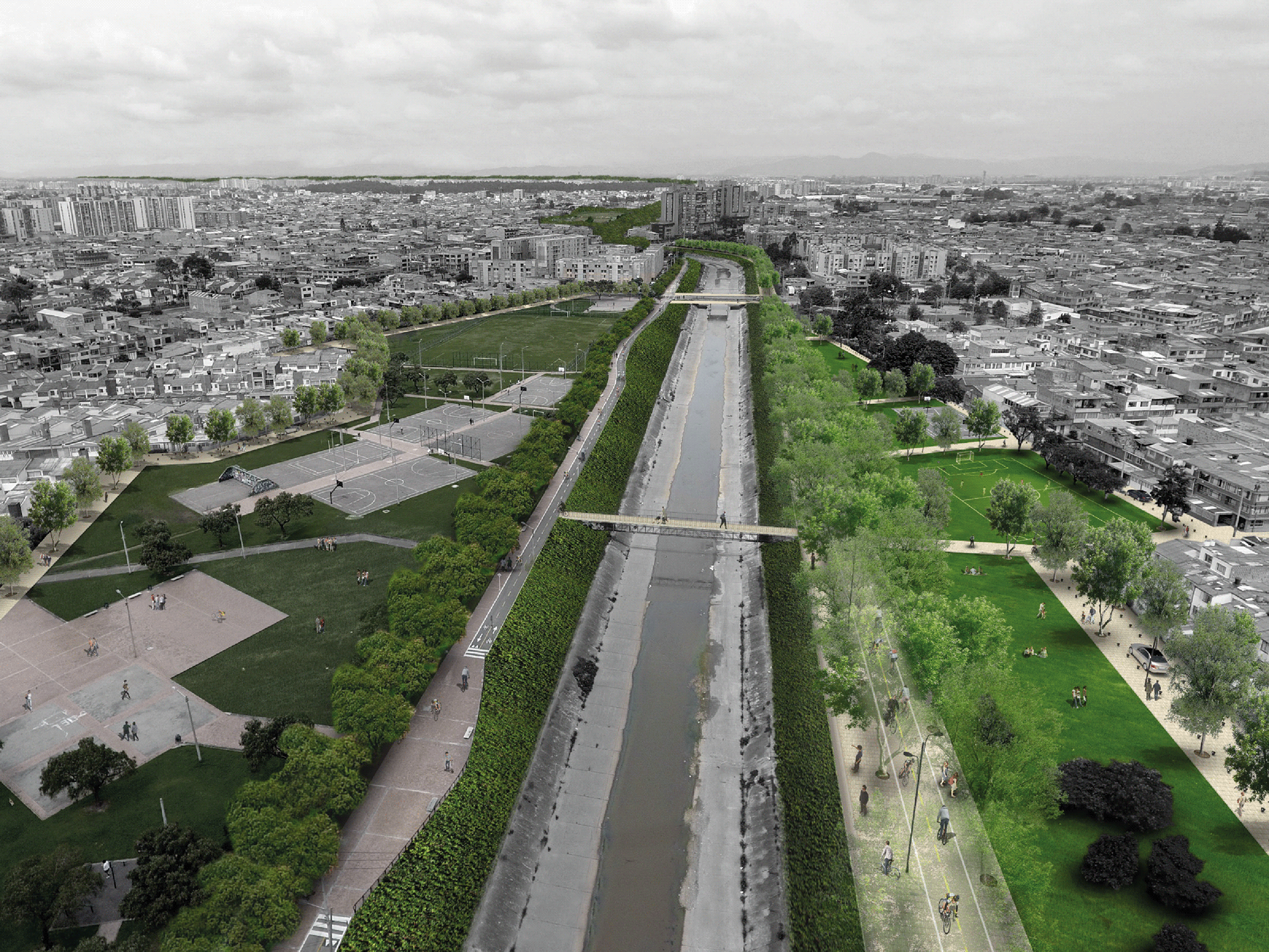 富查河长廊设计丨Castro Arquitectos-17