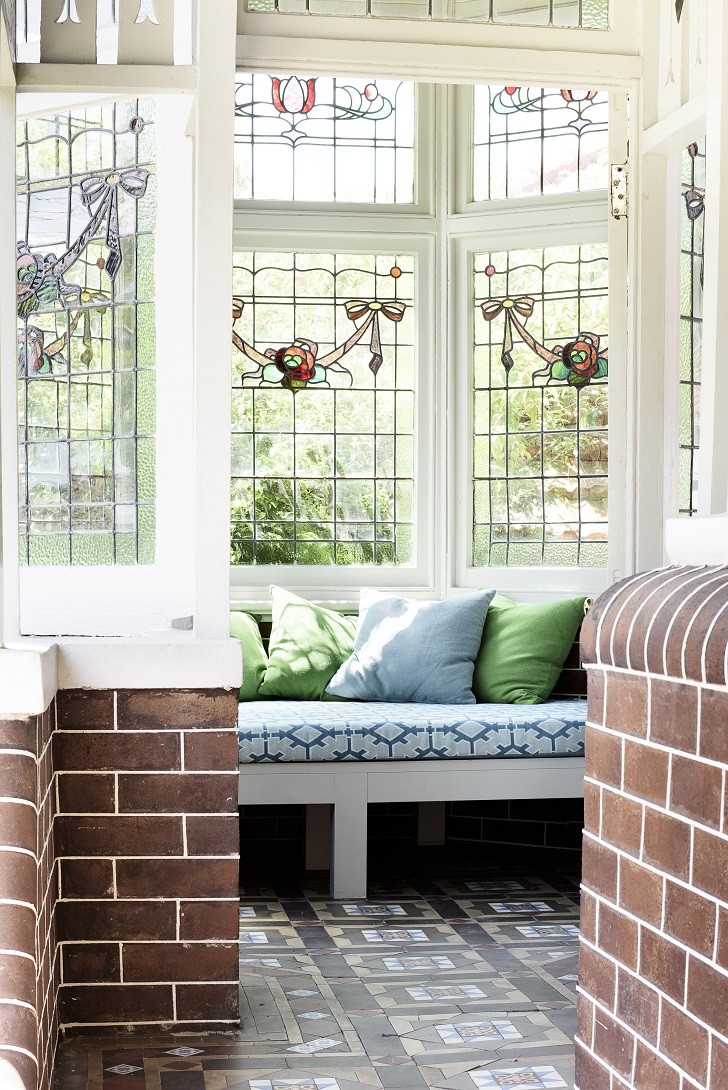 澳大利亚印象派风格彩绘玻璃窗宅邸-14