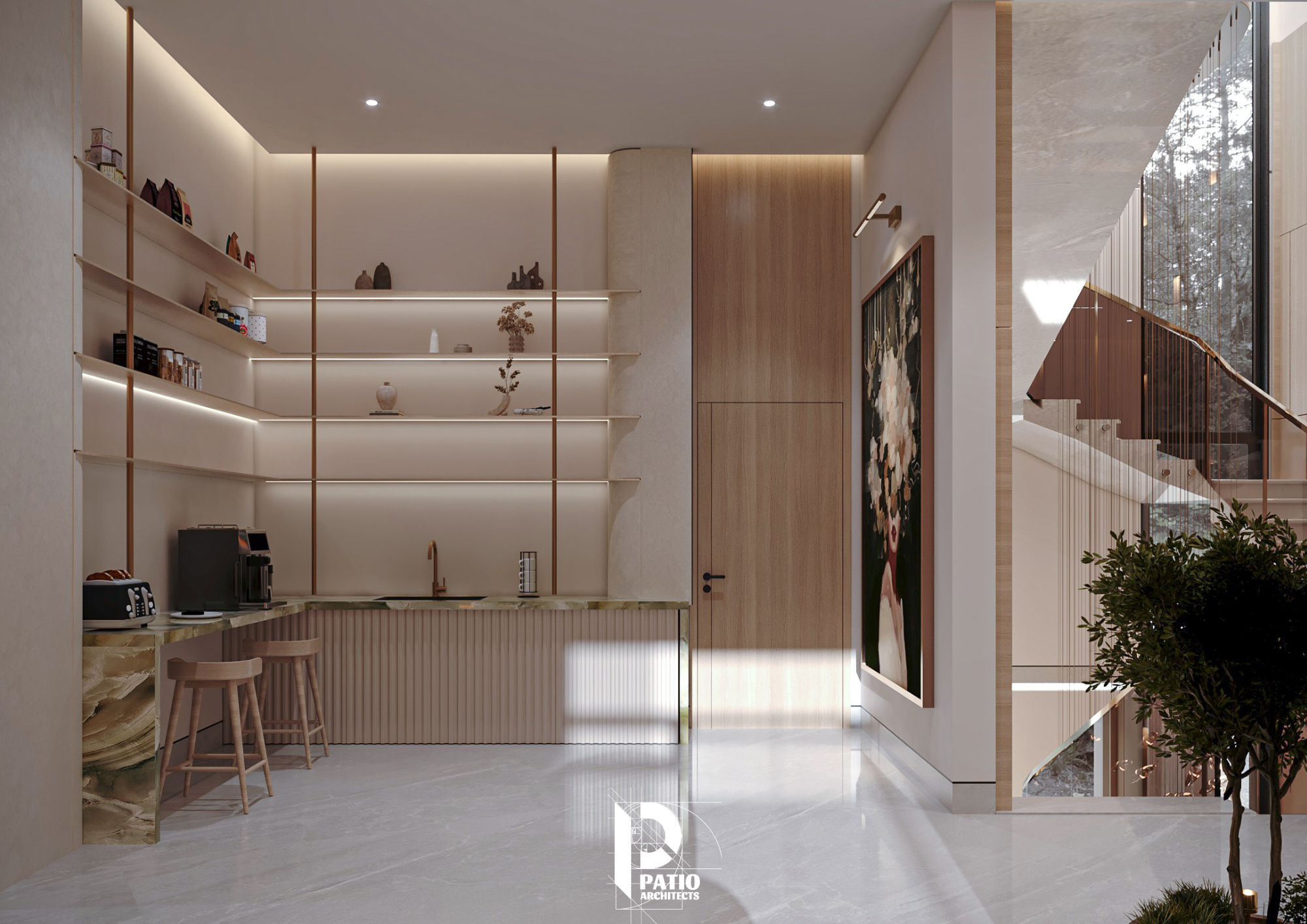 Modern Family Living Interior Design-6