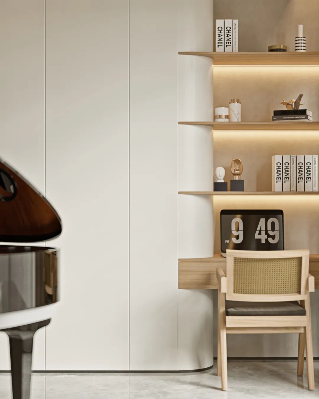 香龙湾|温和有序的家-29