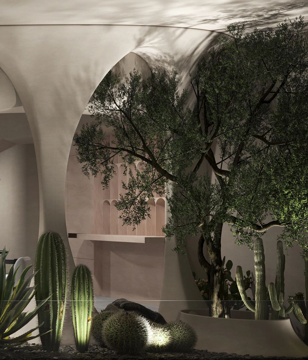 萨铂涂料展厅设计-14