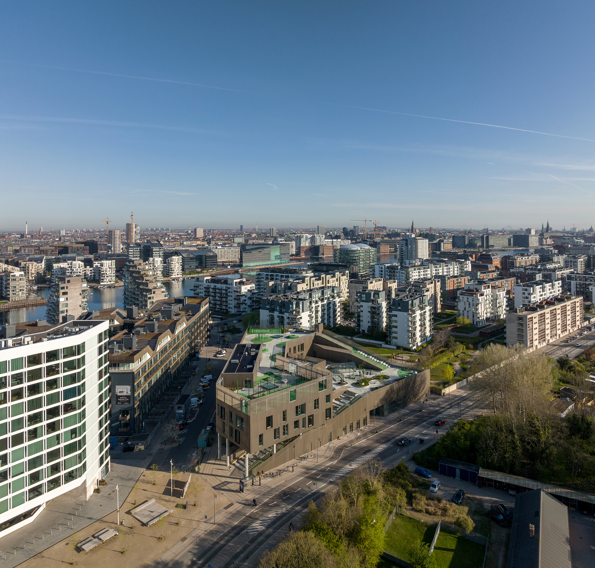  Islands Brygge 岛上的学校丨丹麦哥本哈根丨C.F. Møller,TREDJE NATUR-23