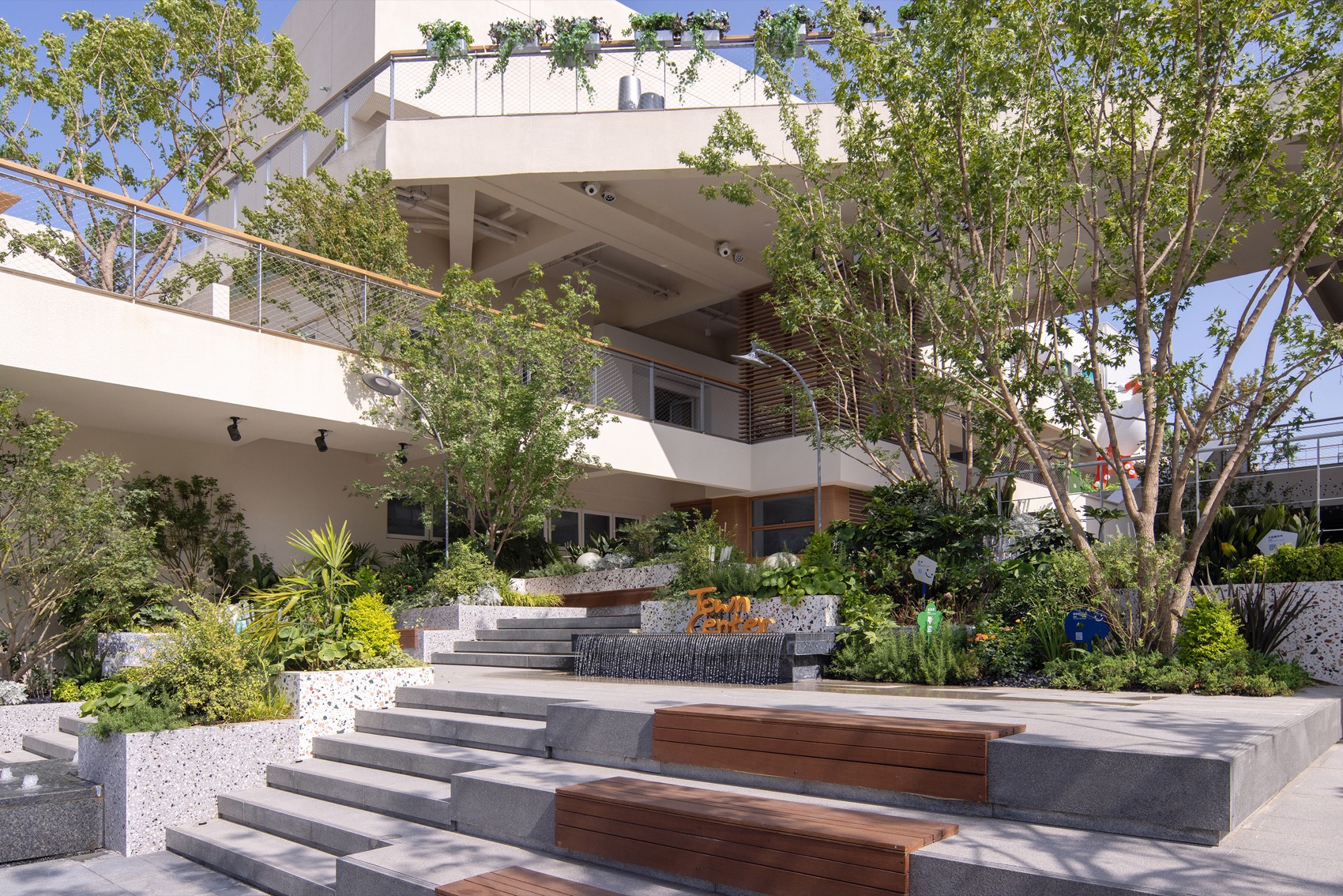 西安万科理想城北区小镇中心·池岛丨中国西安丨成都九十建筑设计有限公司-24