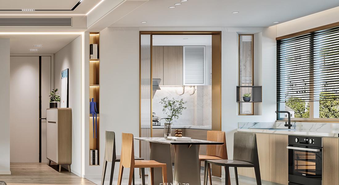 现代简约,打造温馨舒适的上海新家丨中国上海-6