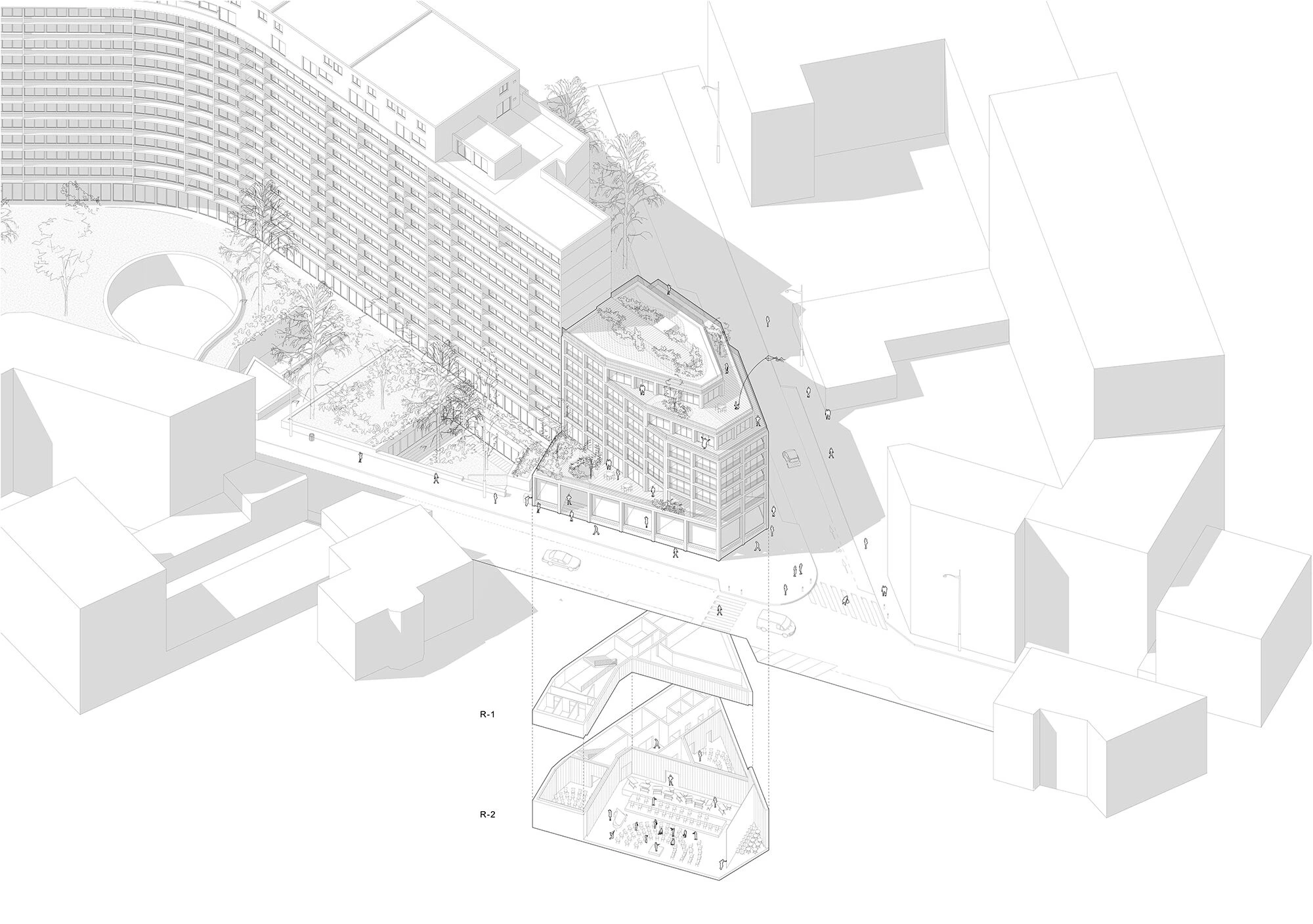 Rue Dareau 建筑丨法国巴黎丨Avenier Cornejo architectes-27