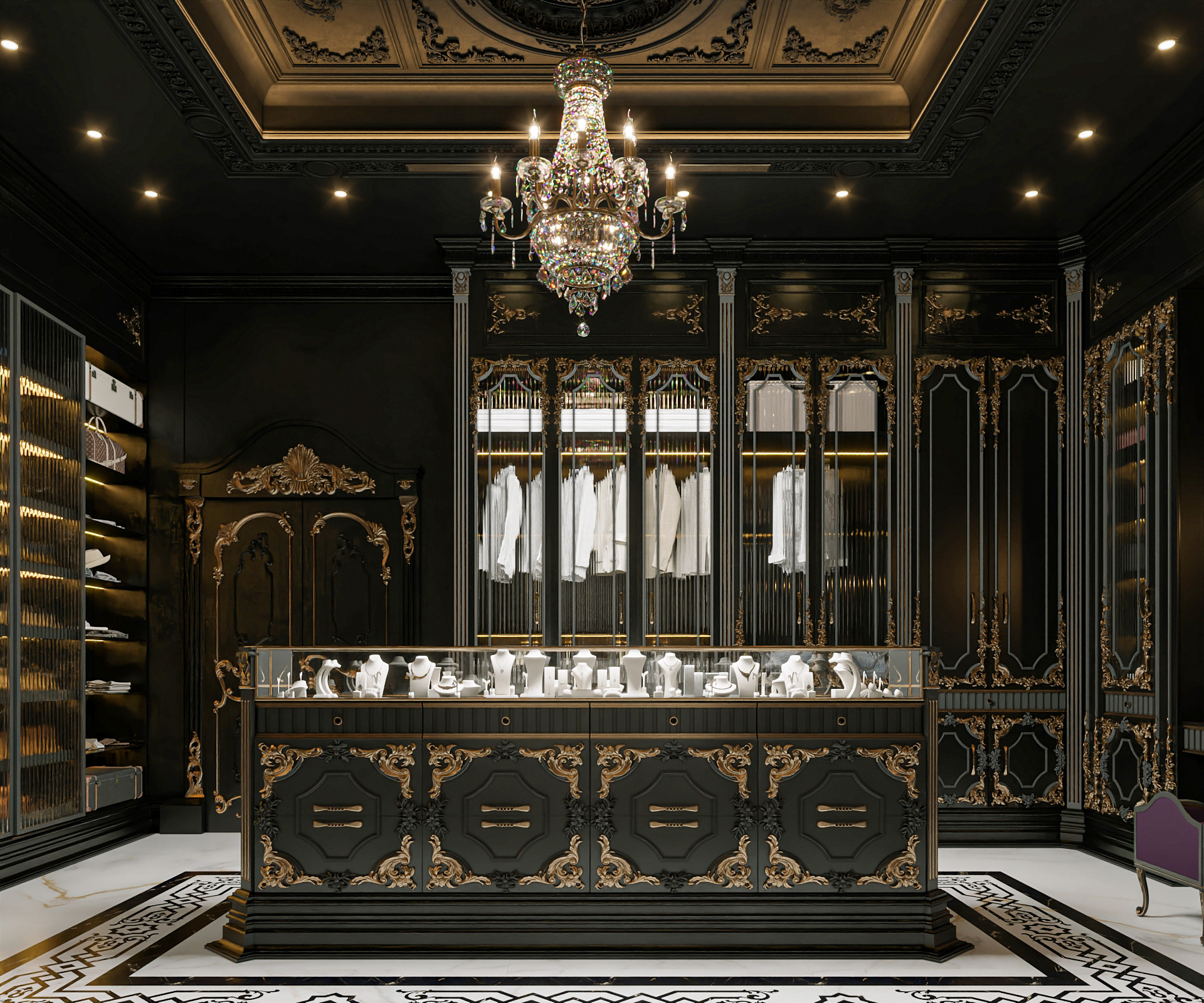 DARK GOTHIC BEDROOM DESIGN-14