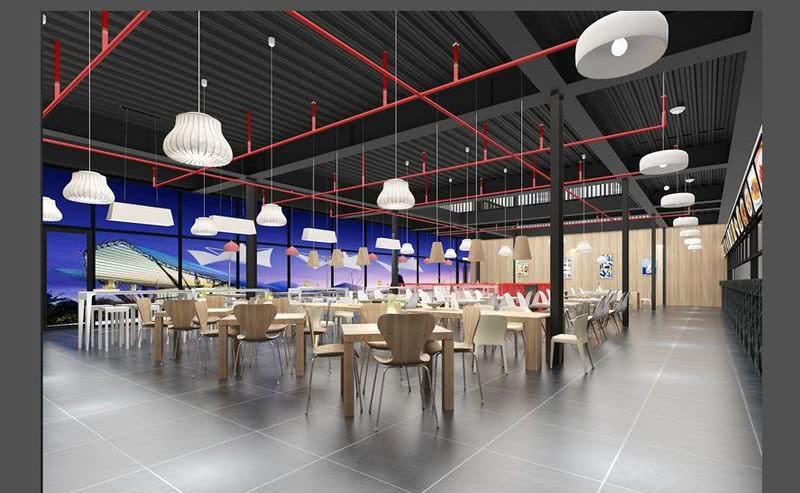 企业食堂多功能空间设计案例解析-7