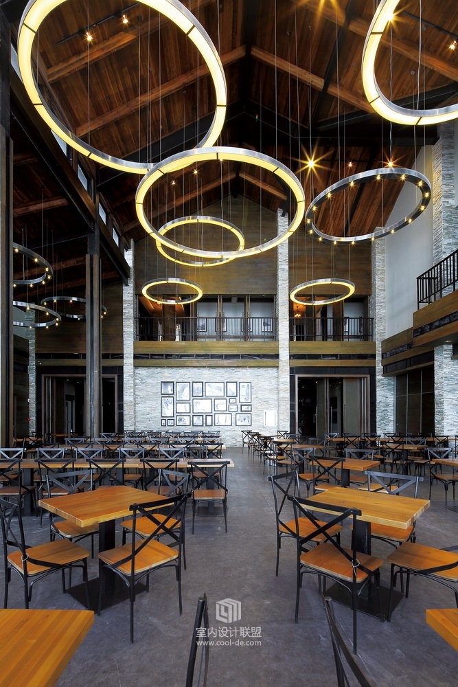 雪山深处,原生之歌--万科吉林松花湖度假区山顶餐厅-6