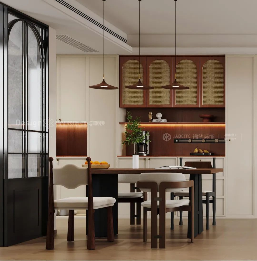 105㎡建发圆玺法式中古风精装房改造丨苏州锦华装饰-25