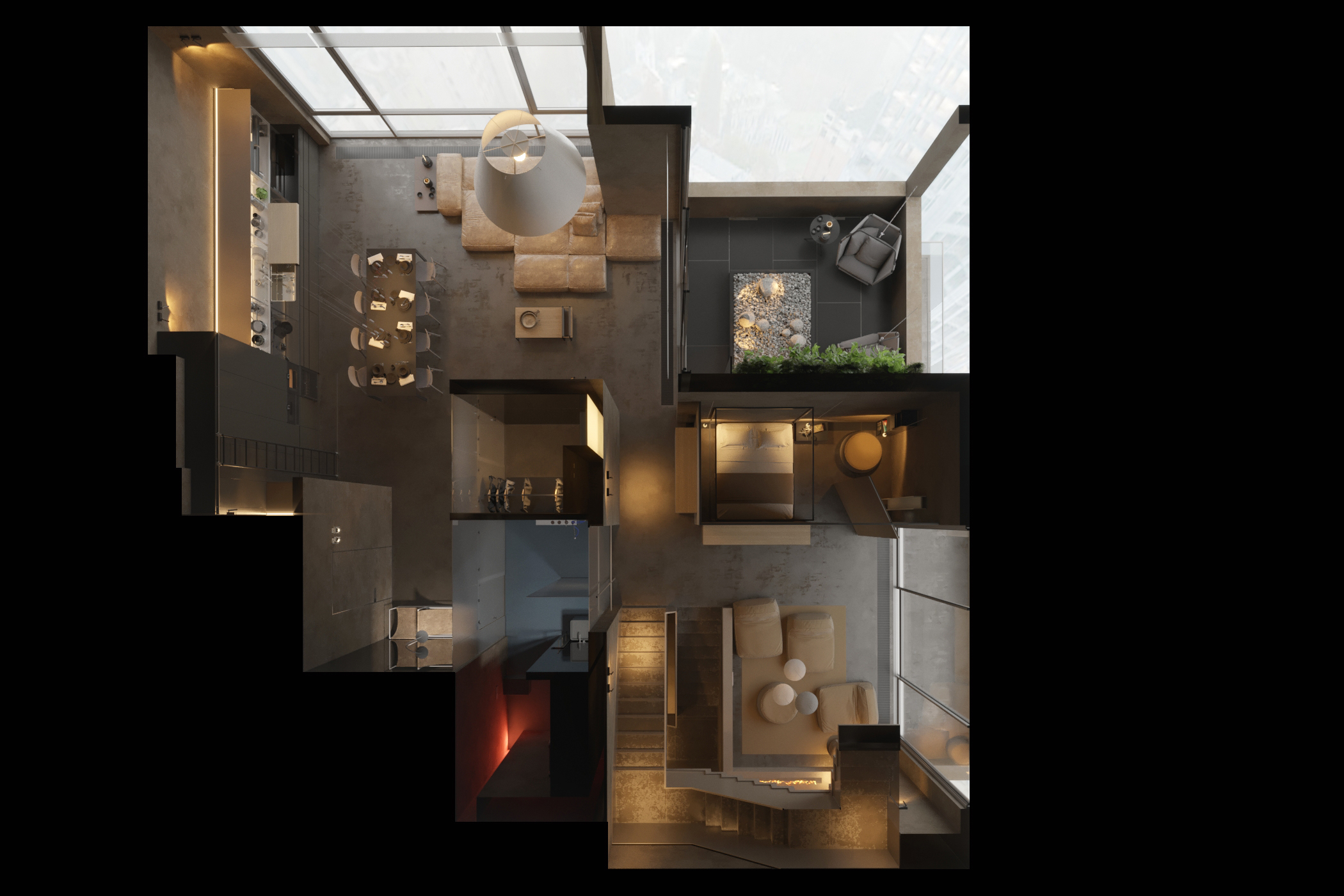 莫斯科 mp2h 公寓,简约现代的设计魅力-40