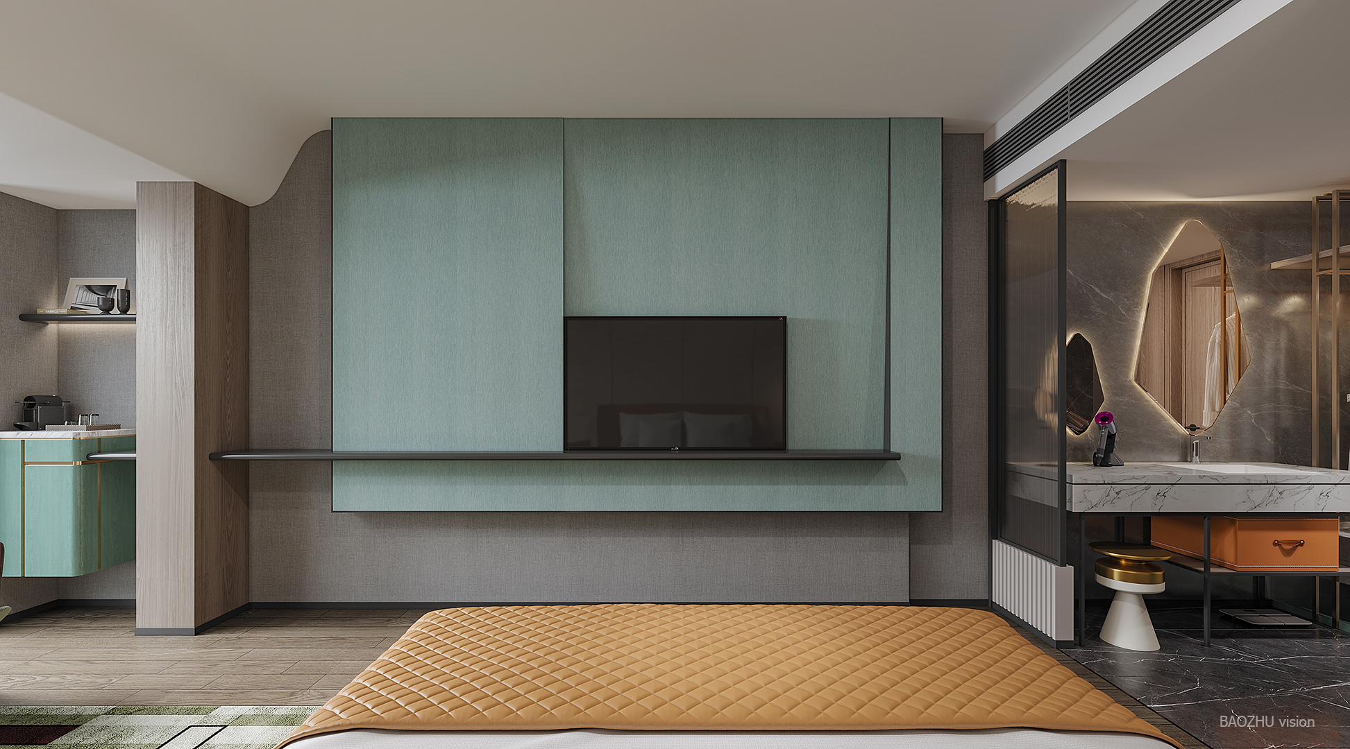 君屿酒店效果图方案丨中国长沙丨湖南米修设计-23