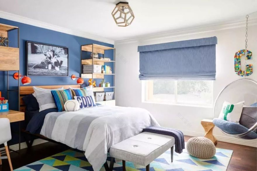 儿童房配色宝典,北欧风助力成长,打造梦幻童年-111