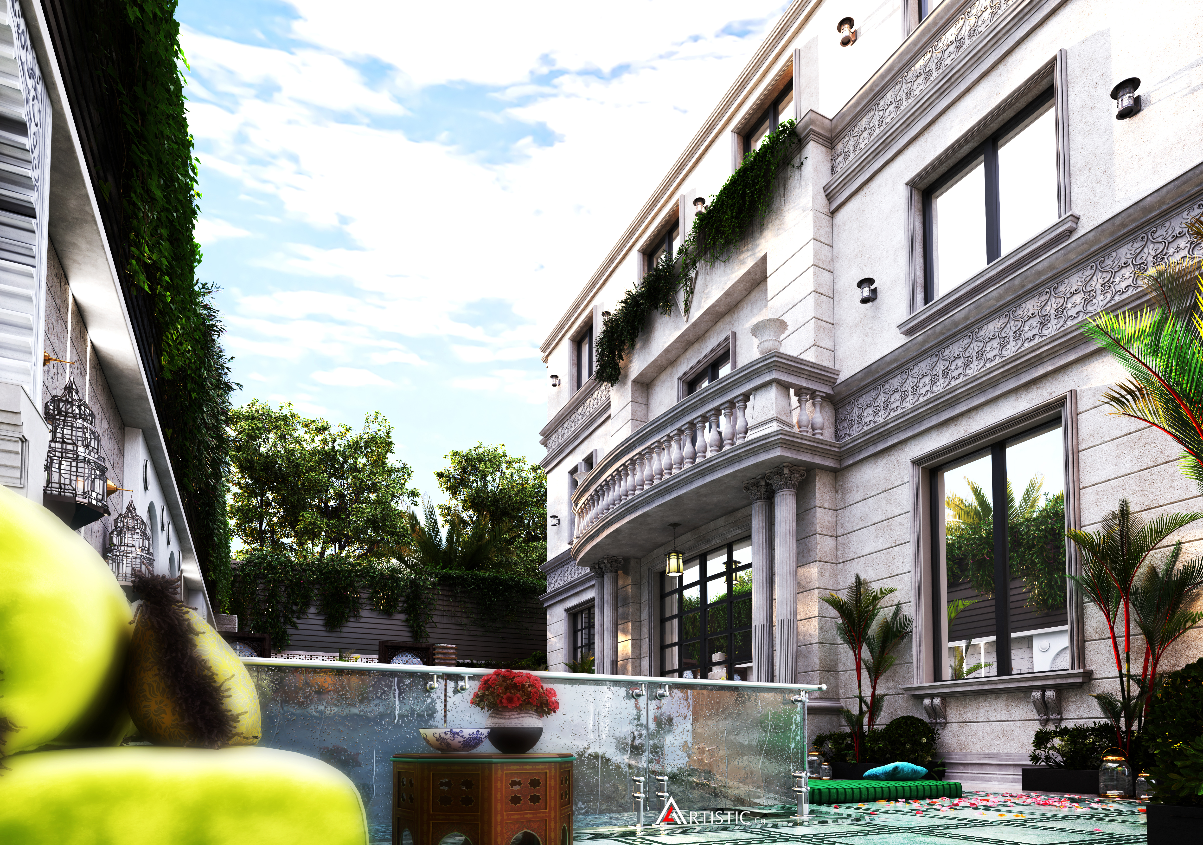 利雅得别墅丨沙特阿拉伯利雅得丨Artistic Studio CG-12