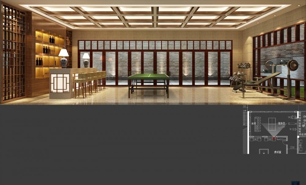 
深思设计 肇庆凤凰台壹号别墅 -11