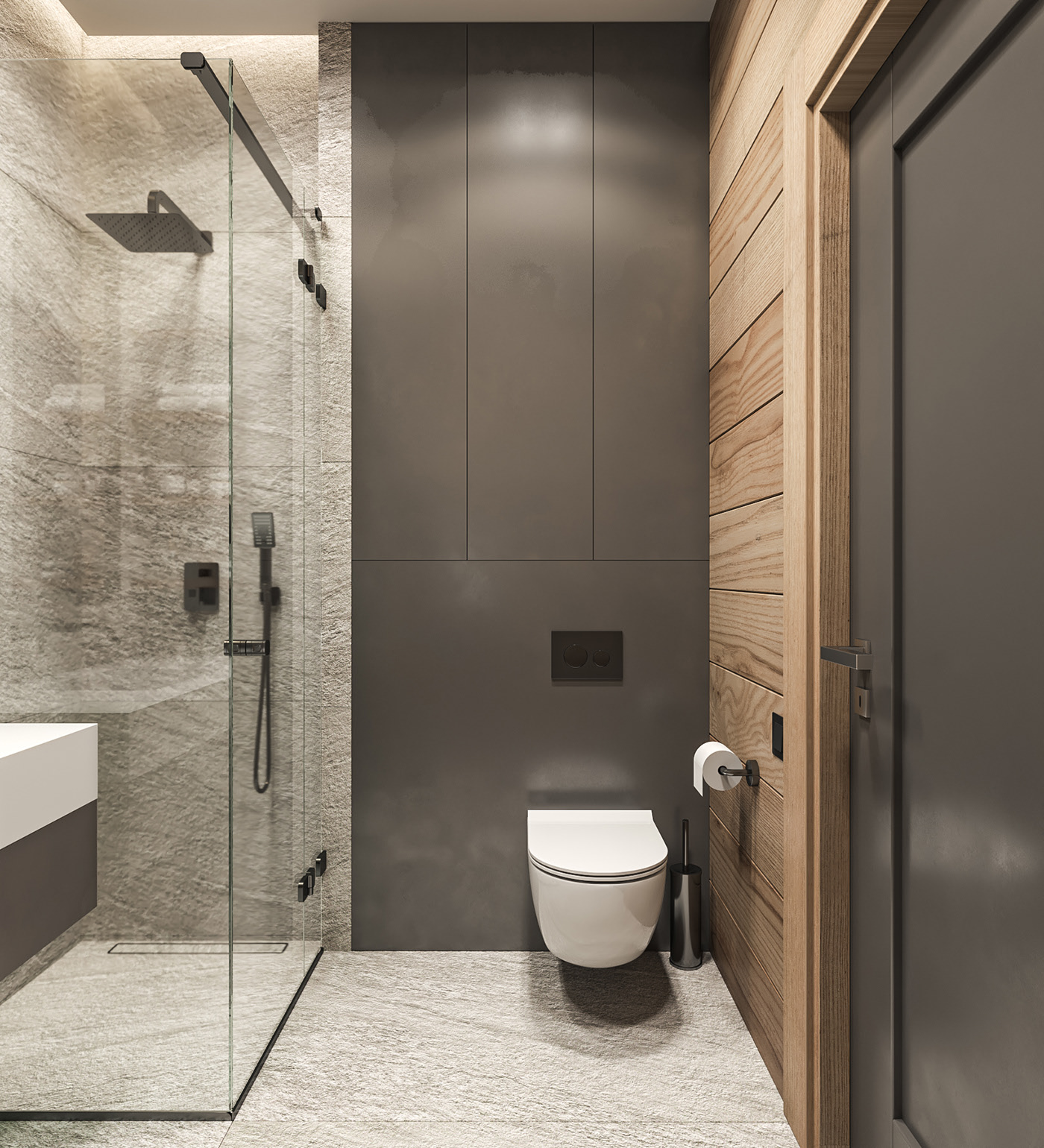 200平 木质简约别墅设计-14