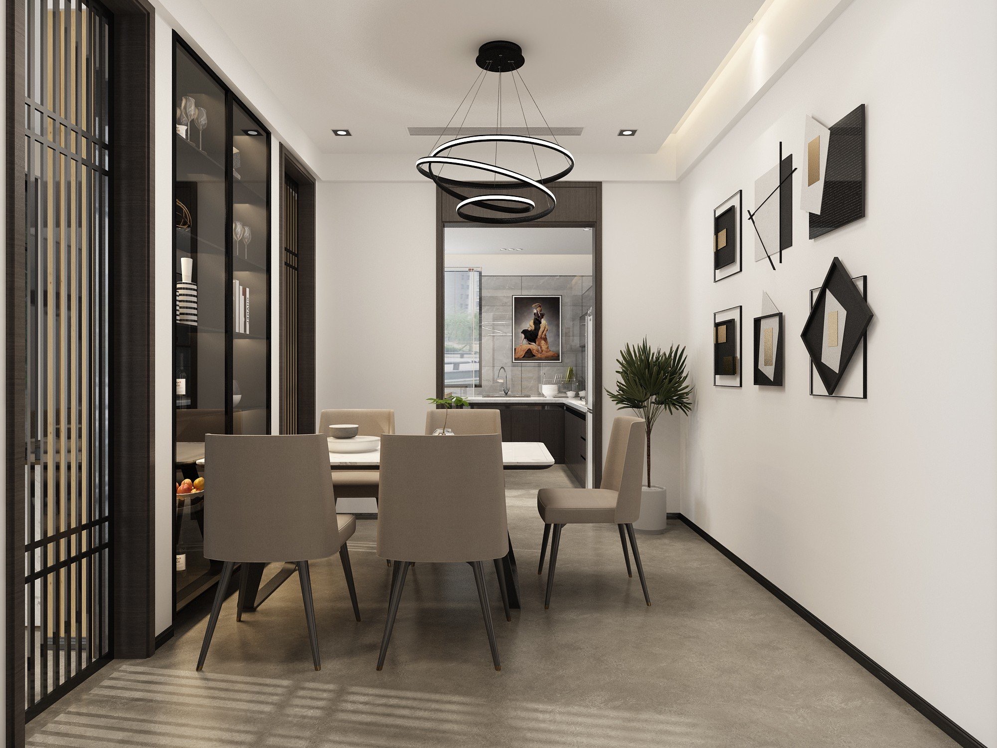 现代黑白灰风格，经典耐看！                     -1