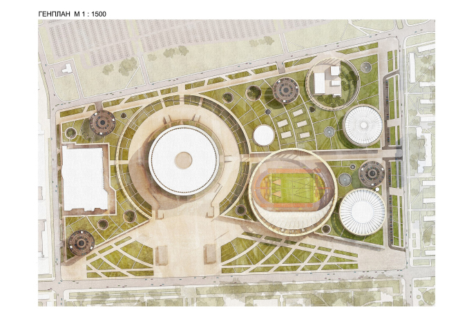 莫斯科区体育综合体（圣彼得堡）丨俄罗斯圣彼得堡丨“Studio 44”建筑工作室,Nikita Yavein团队-46