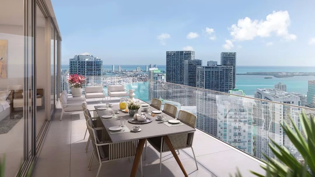 迈阿密河沿岸的豪华公寓 One River Point  RémiTessier-4