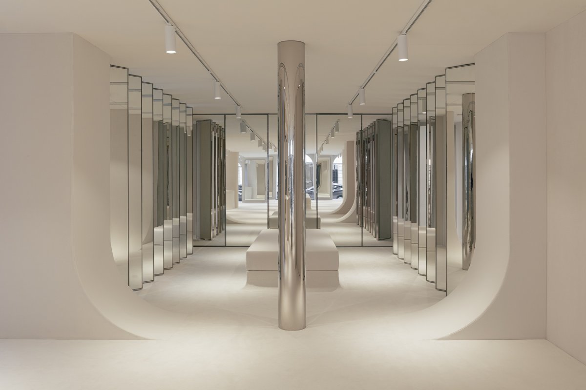 Courrèges 历史旗舰店室内设计丨法国巴黎丨Bernard Dubois Architects-10