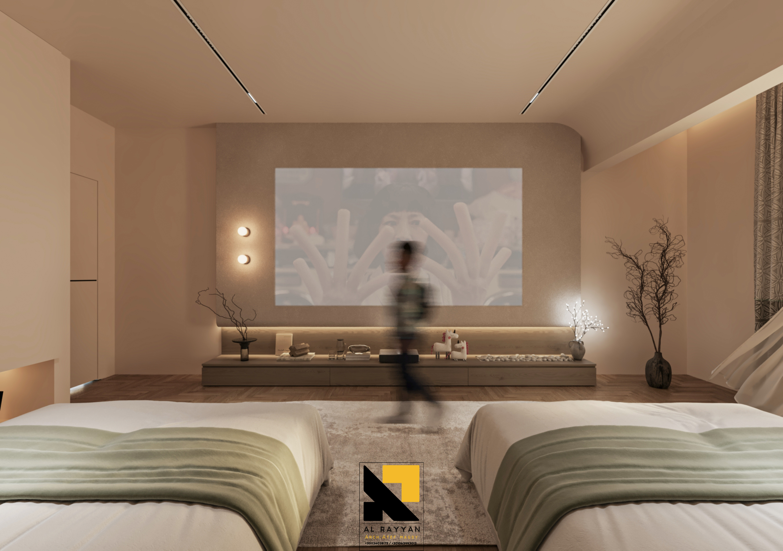 谢赫扎耶德城皇家城别墅儿童卧室设计丨Atef Magdy Atef-11