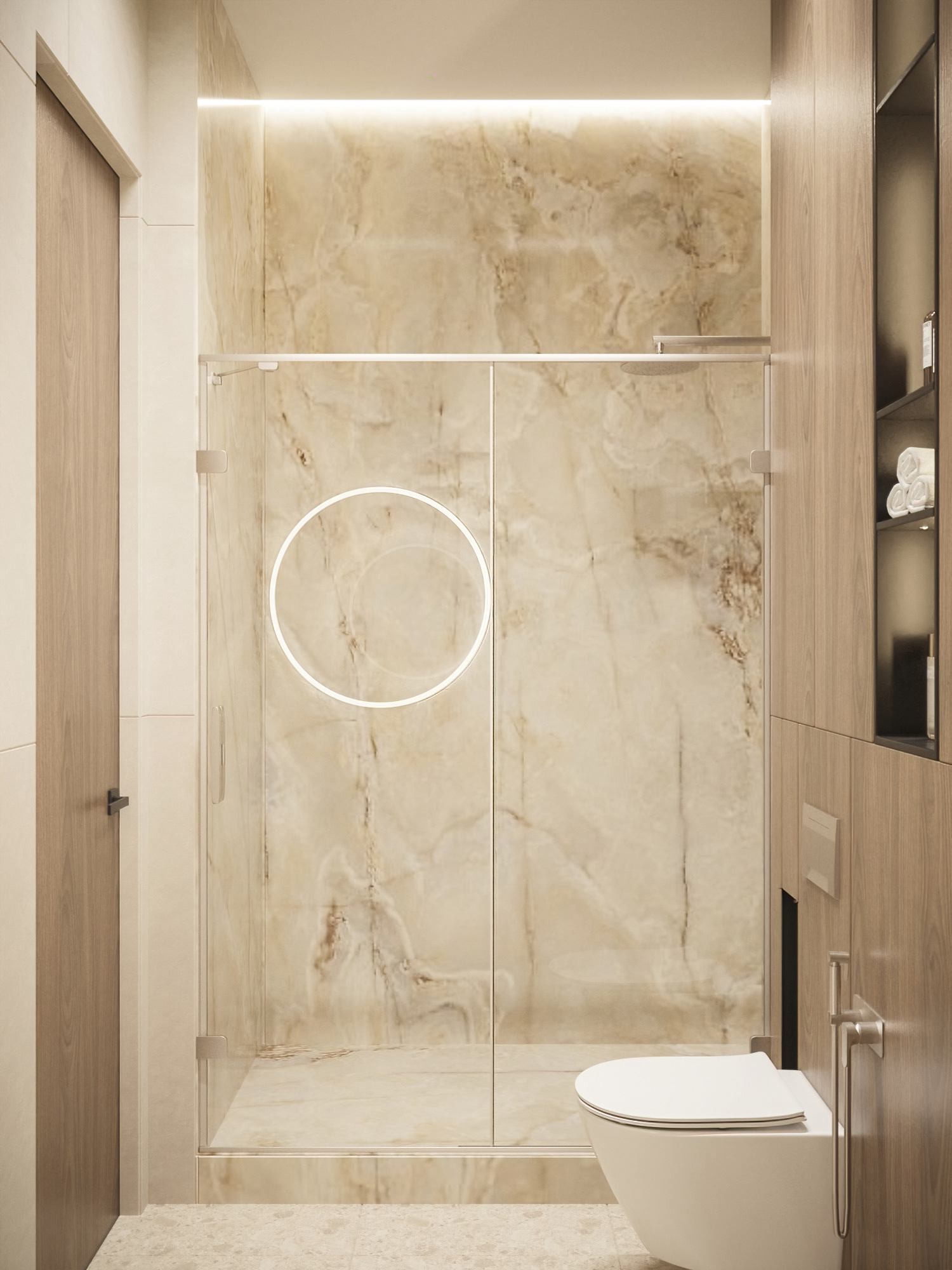 Квартира для девушки в стиле Джапанди-21