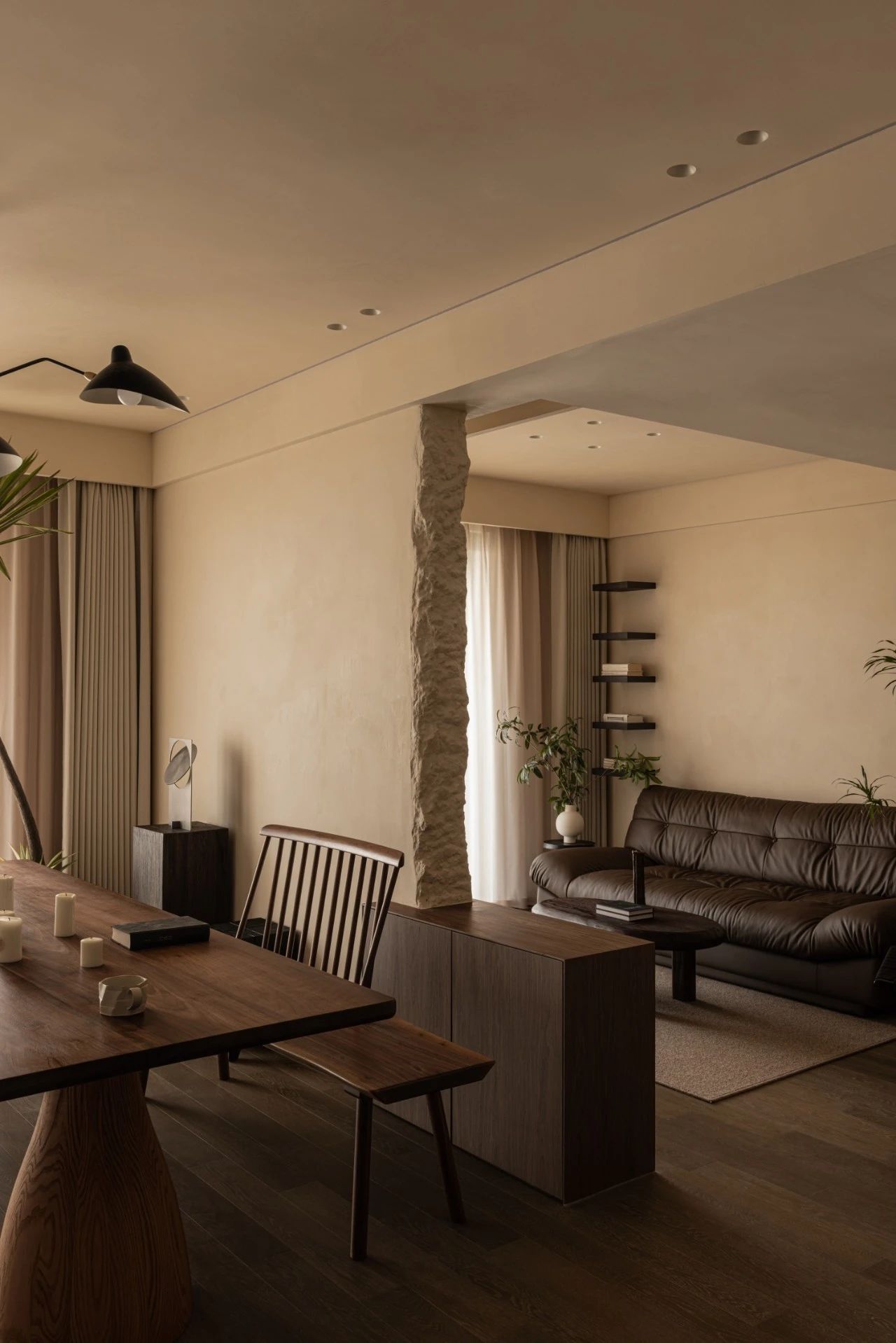 杭州侘寂美学住宅设计丨中国杭州丨為设计-14