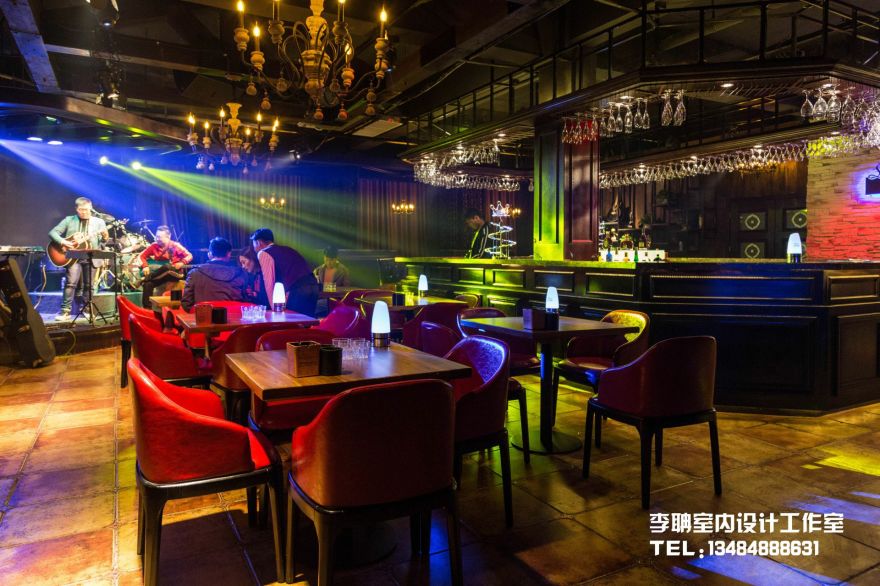 榆林 西西里酒吧 设计-26