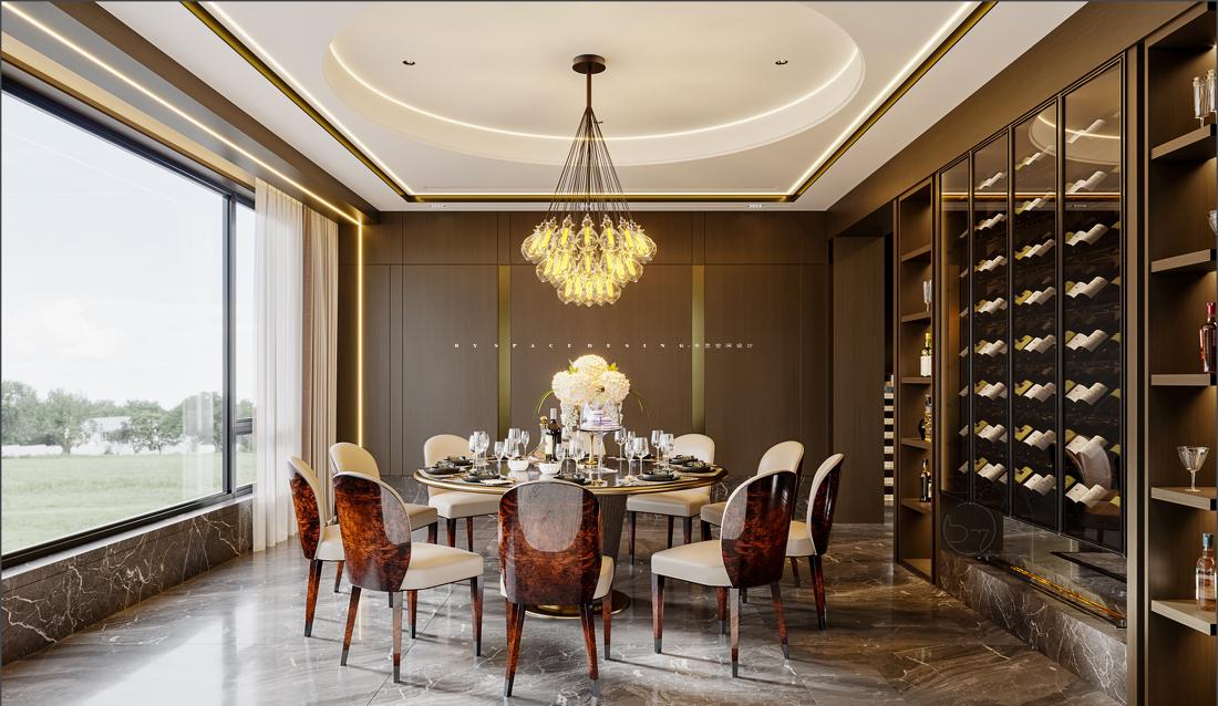 大陈别墅影视厅 | 现代简约风格打造家庭影院新体验-5