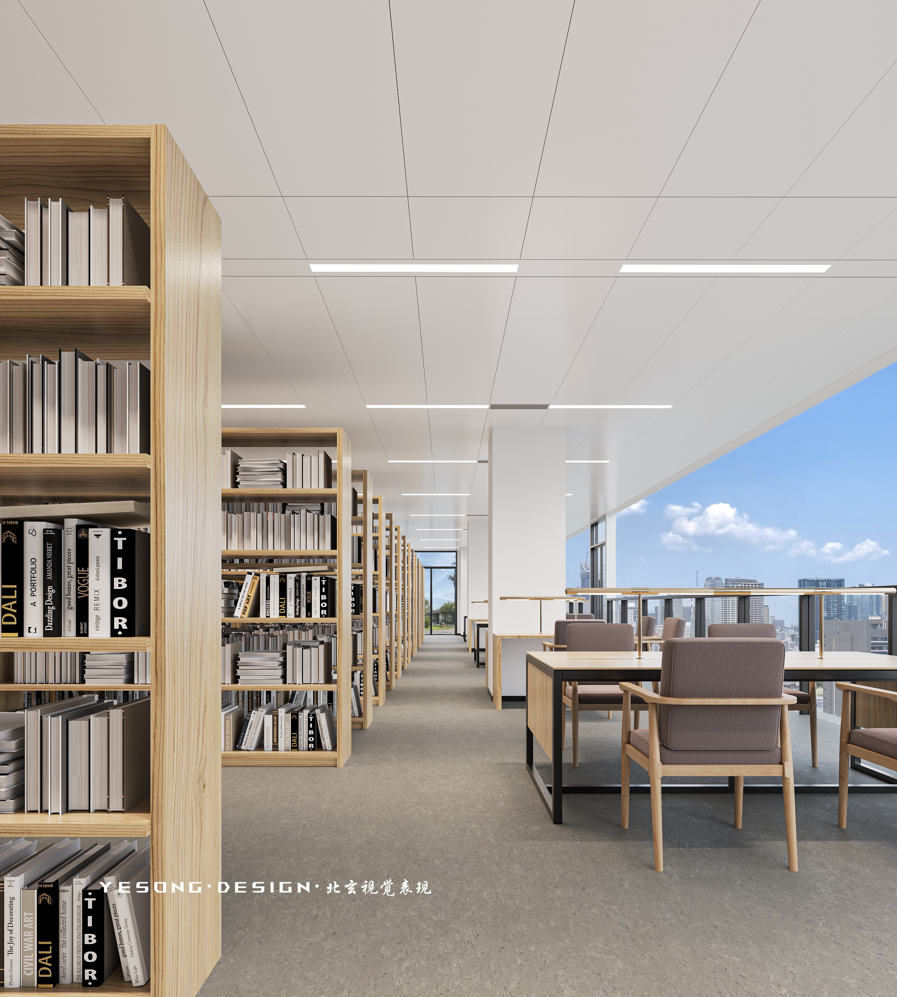 图书馆设计丨城市的静音模式开关-16