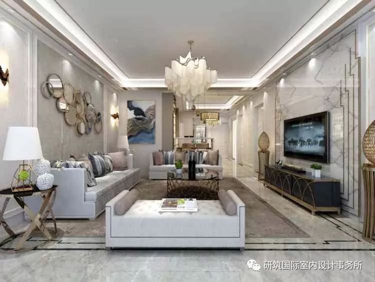 北京风景轻奢空间,演绎优雅美式风情-24