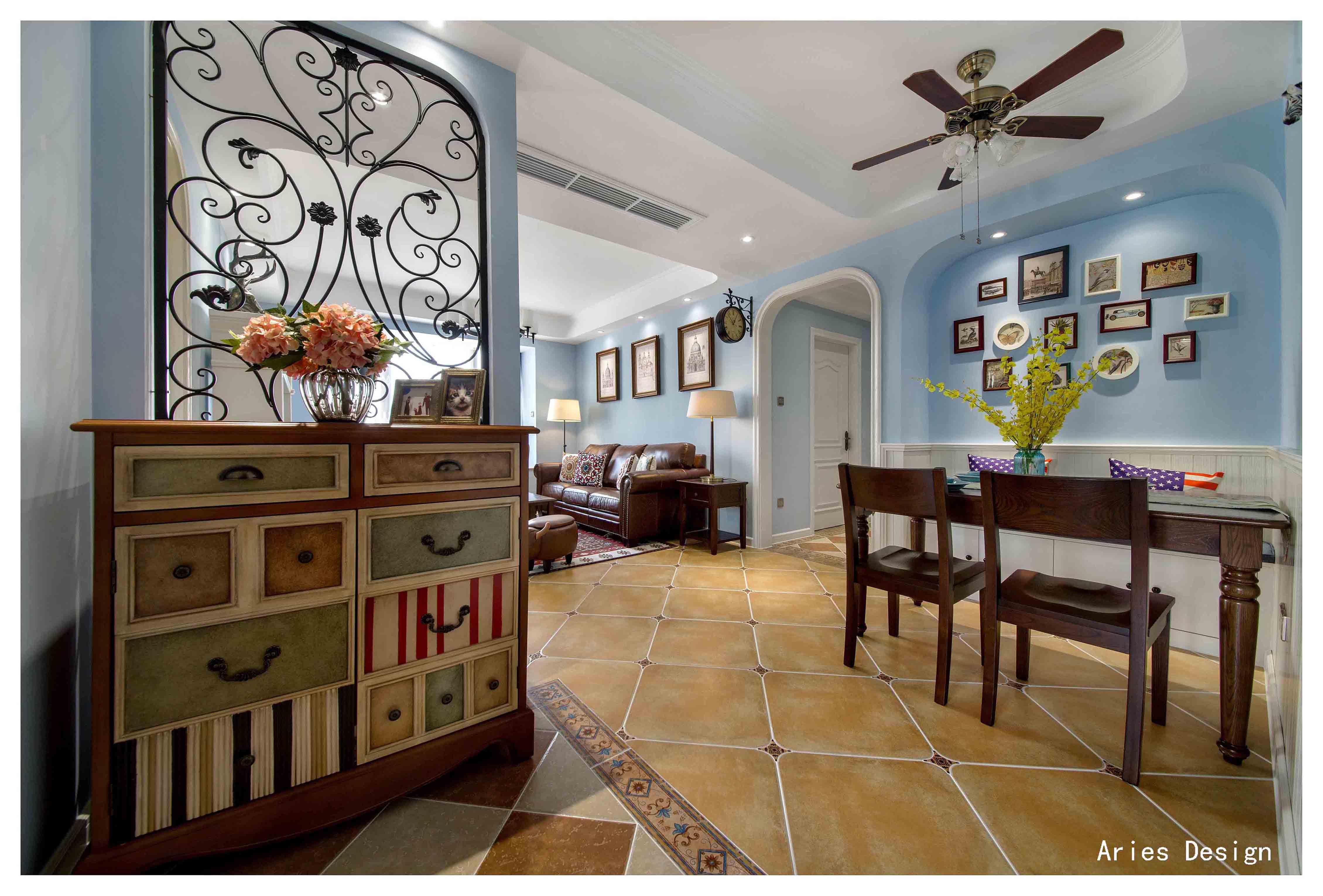 中海寰宇天下【宁波】·杨多来打造 110 平小美式温馨家居-26