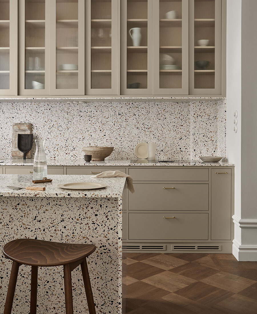 Frame kitchen terrazzo — Nordiska Kök-0