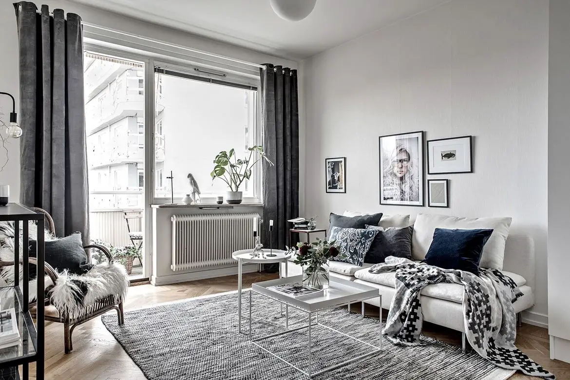 现代简约，绿色生活 | 两套不同面积的 Scandinave 风格公寓设计-20