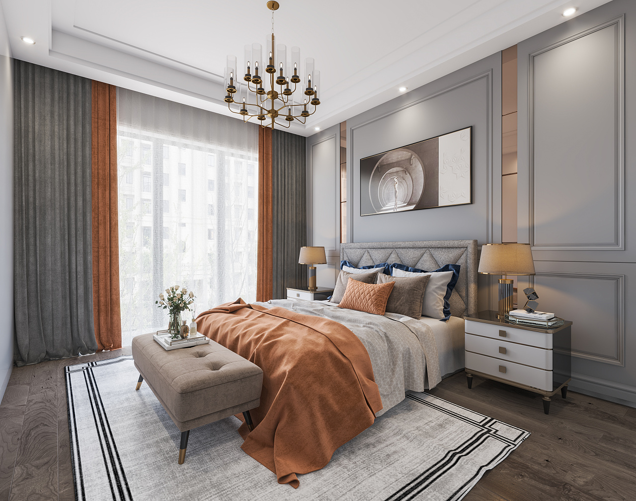 现代中式住宅设计-12