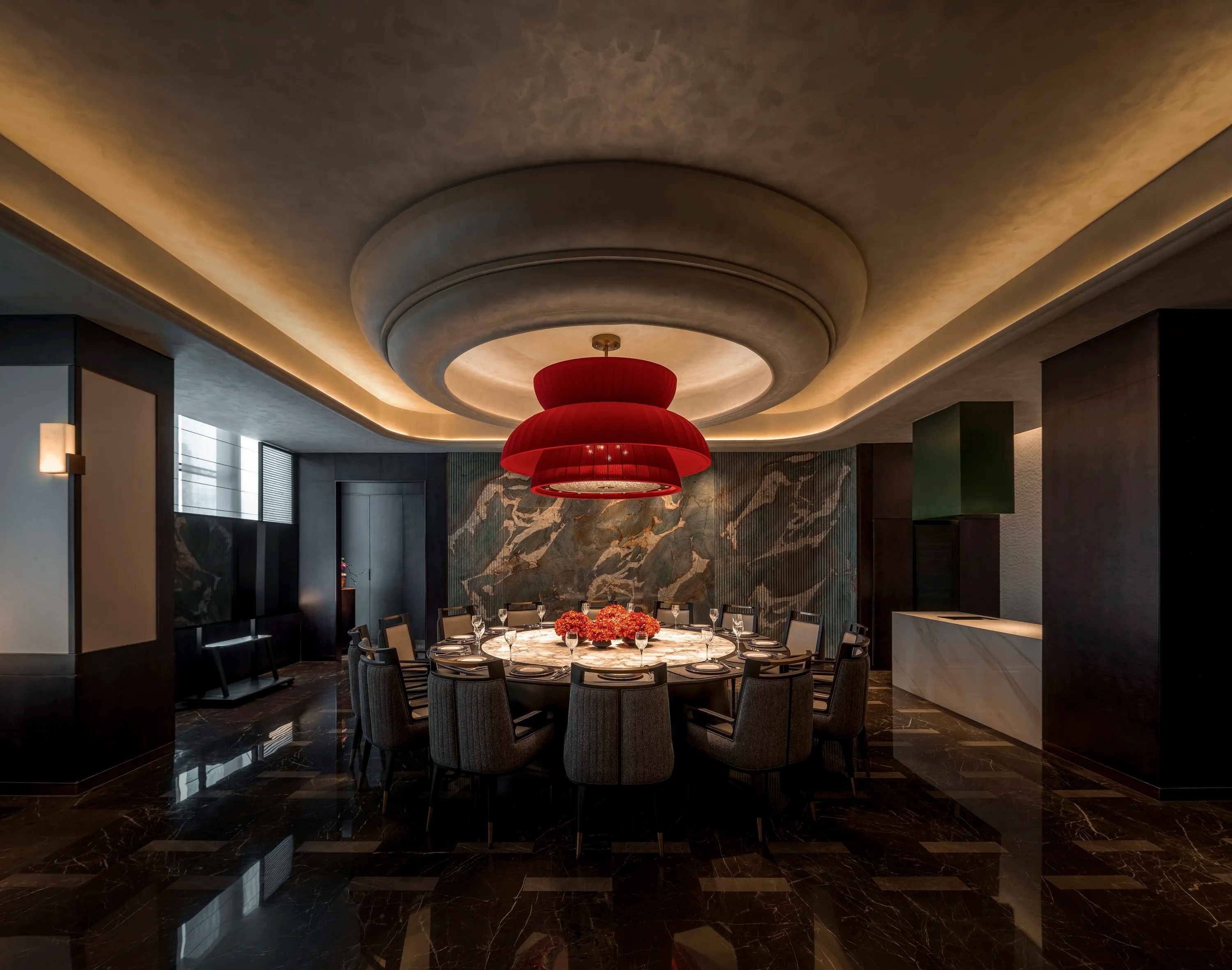 中福鹿餐厅「中福鹿宴 京华御启」丨中国北京丨杭州肯纳辰惠空间设计有限公司-24