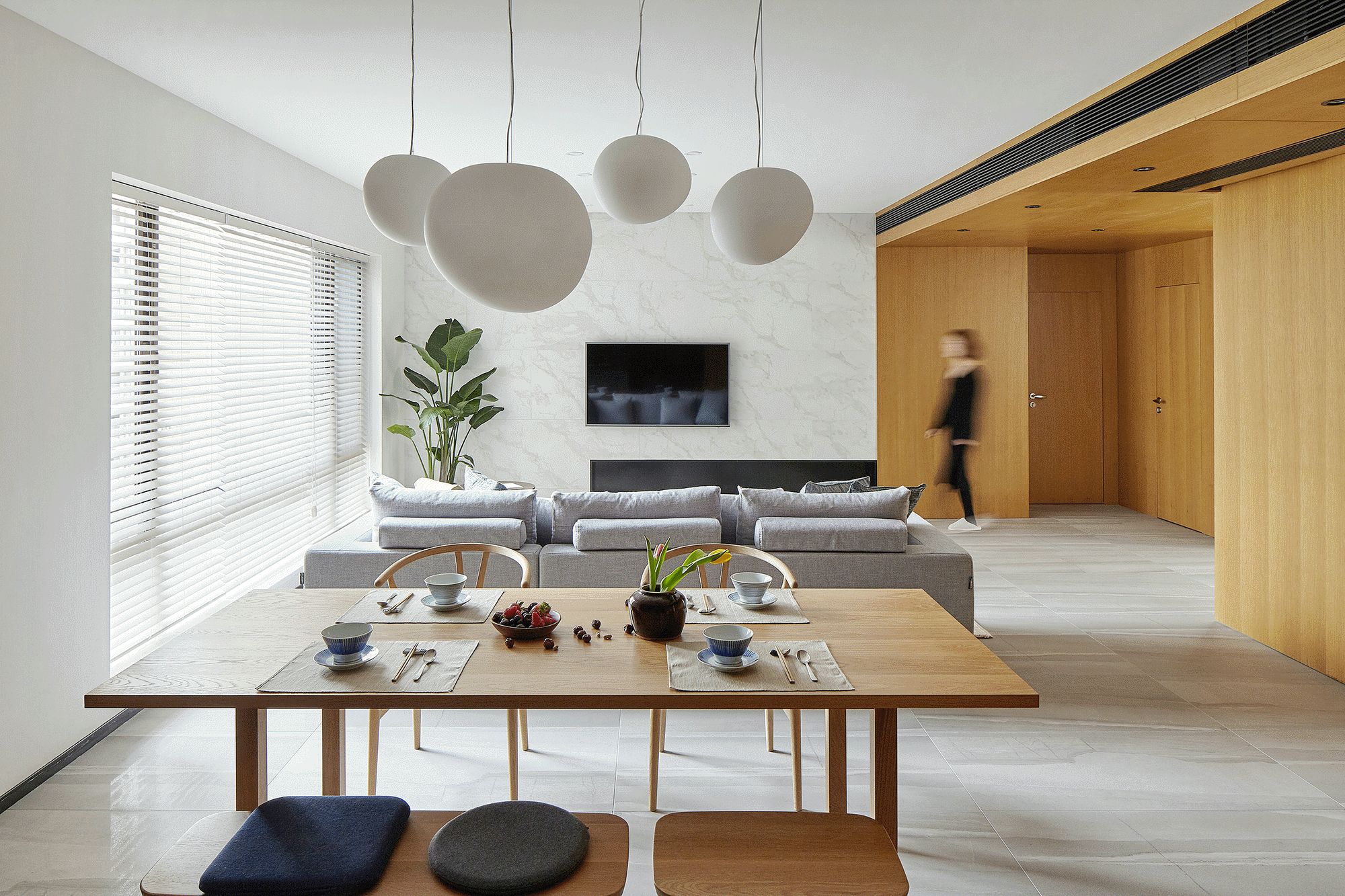 170㎡现代文艺住宅设计  尚舍设计-4