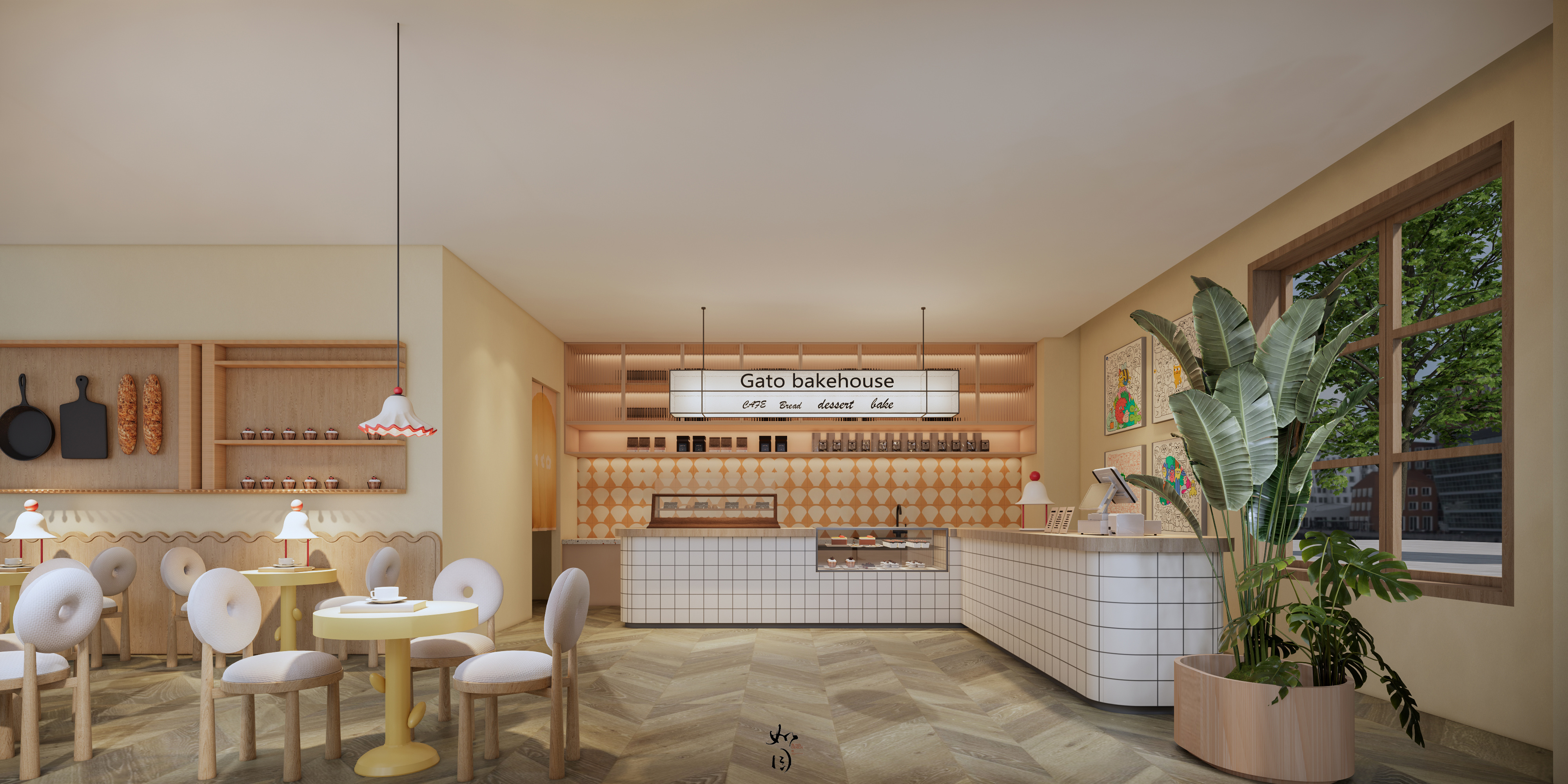 迪拜甜品咖啡店设计丨阿联酋迪拜丨roam design-7